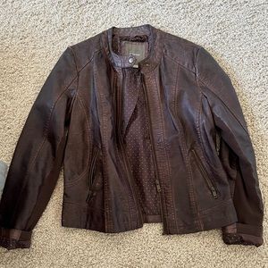 Maurice’s Black & Brown Leather Jackets